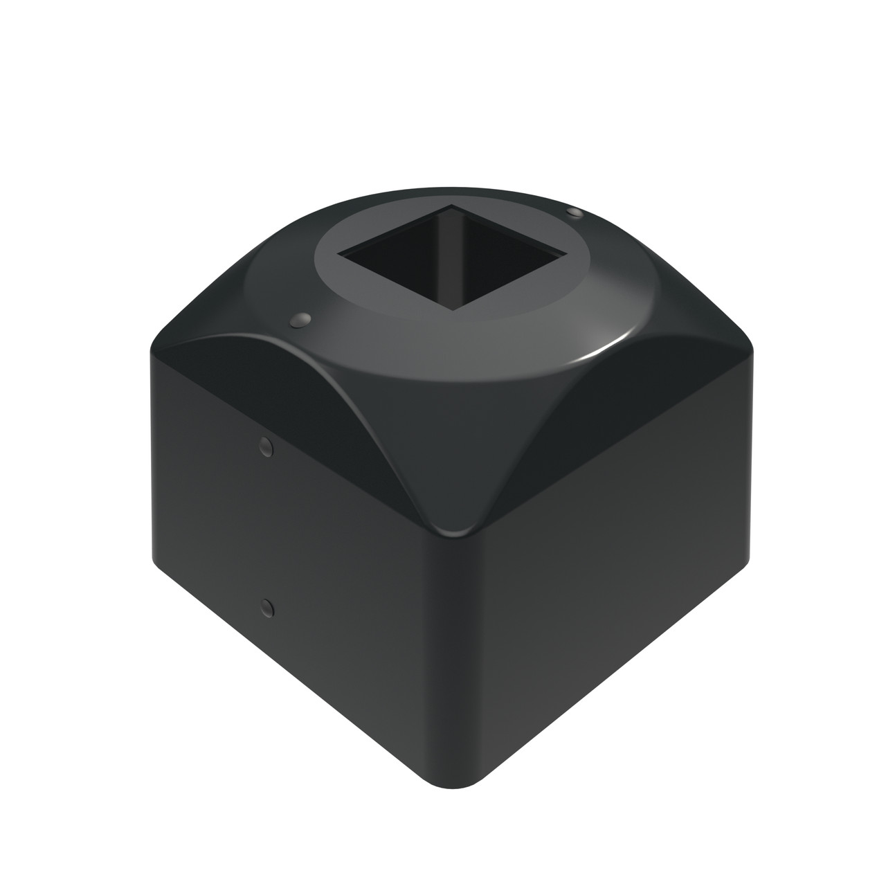 Black__89147.1688134883.jpg Square Pole Tall Base Cover - SeeLight LED Lighting
