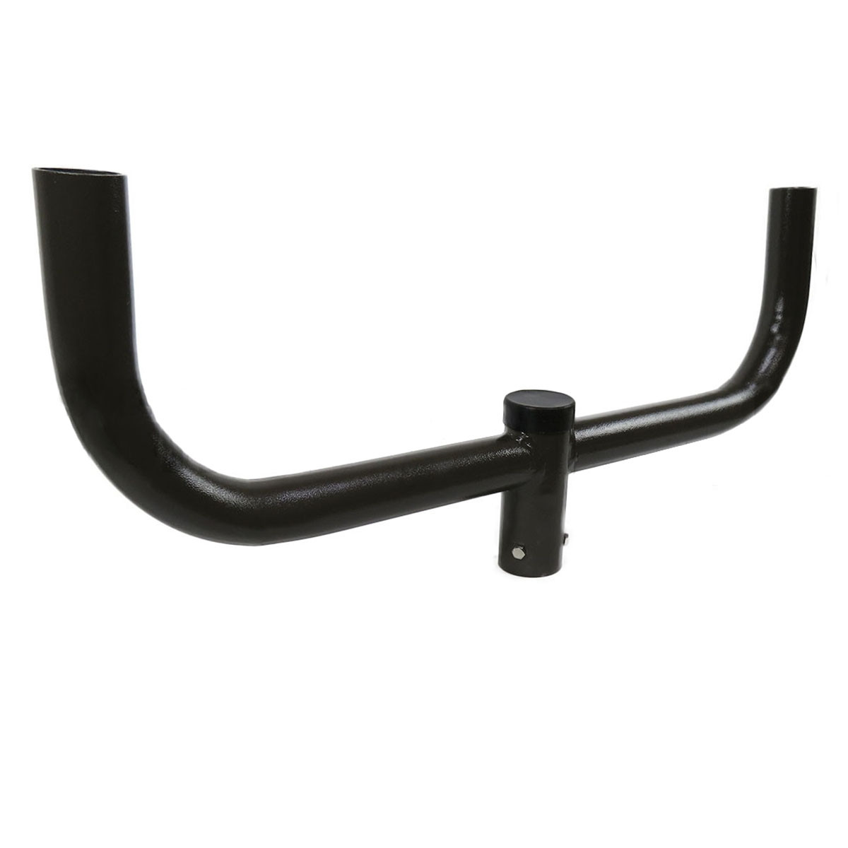 bullhorn_bracket_round_steel_with_2_arms__08506.1622620036.jpg Steel Bullhorn with 2 Arms at 180 Degrees - SeeLight LED Lighting