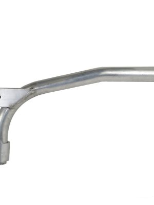 2.6 Foot Cantilever Style Wood Pole Bracket, 2 inch Diameter Aluminum Pipe - SeeLight LED Lighting