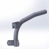 3D_WPB1014__04209.1622621170.JPG 2.6 Foot Cantilever Style Wood Pole Bracket, 2 inch Diameter Aluminum Pipe
