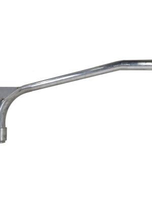 4 Foot Cantilever Style Wood Pole Bracket, 2 Inch Diameter Aluminum Pipe - SeeLight LED Lighting