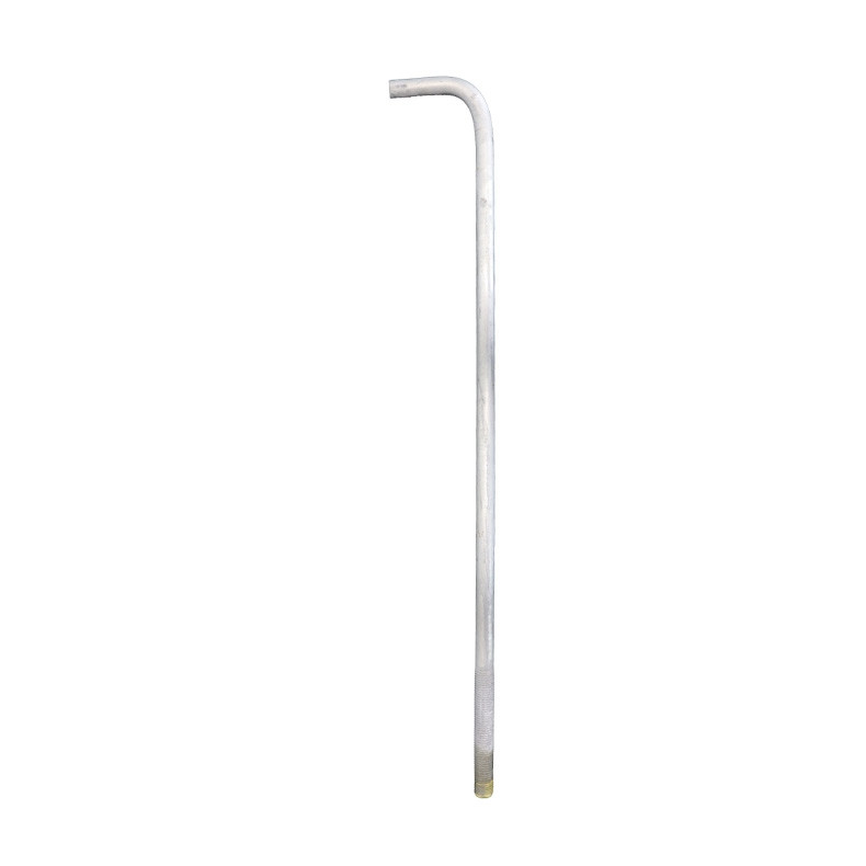 1 x 36 x 4 Inch Galvanized Anchor Bolt Set For Anchor Base Light Poles