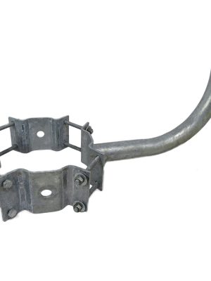 1 Arm Wrap Around Bracket for Wood Poles with 7-10 Inch Diameter - SeeLight LED Lighting