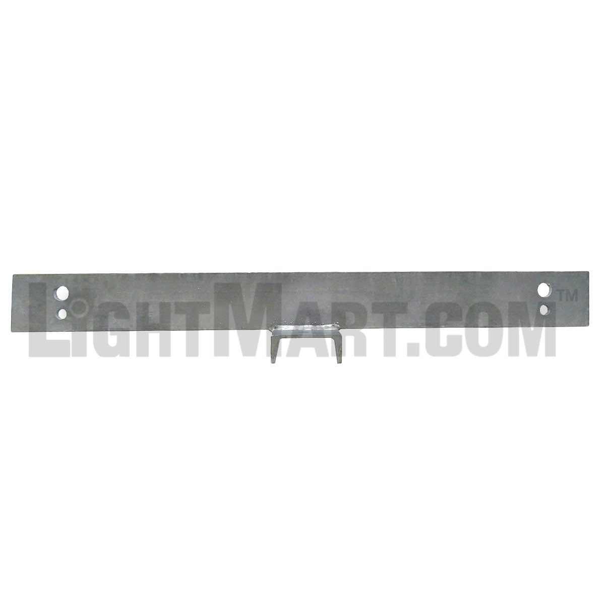 2_light_sports_light_bracket_top_view__97448.1622621121.jpg Two Light Sports Lighting Bracket Without Mounting Hardware