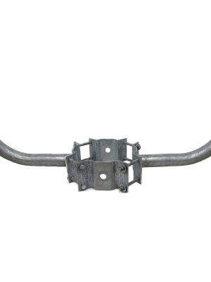 2 Arm Wrap Around Bracket for Wood Poles with 7-10 inch Diameter - SeeLight LED Lighting