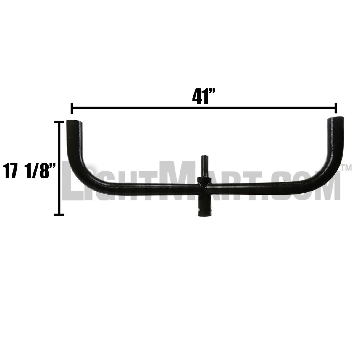 img_1470__43522.1622619207.jpg Steel Bullhorn with 3 Arms at 120 Degrees