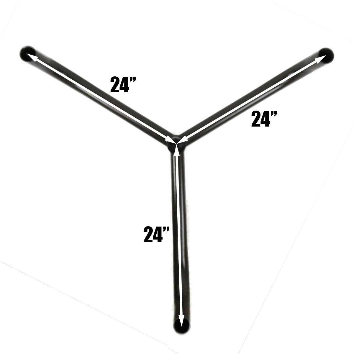 img_1461_0__52783.1622629956.jpg Steel Bullhorn with 3 Arms at 120 Degrees