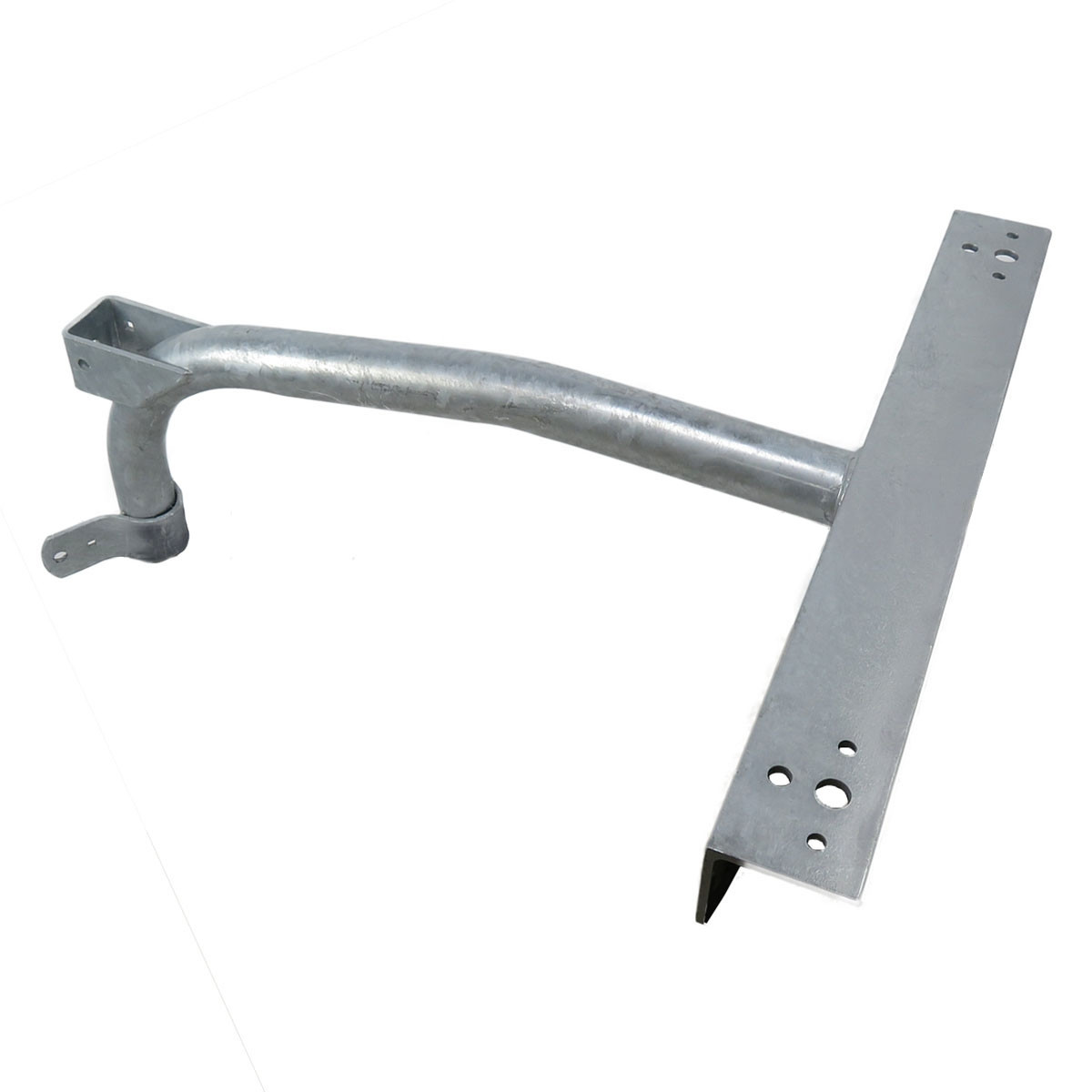 wood_pole_cross_arm_bracket_30_inches__82122.1622621583.jpg 30 Inch Double Cross Arm Wood Pole Bracket, 2 Inch Diameter Steel Pipe - SeeLight LED Lighting