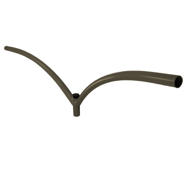 upsweep_bracket_with_2_arms_at_180_degrees_3__16820.1622630847.jpg Upsweep Pole Top Bracket with 2 Arms, 4 Feet at 180 Degrees, Fits 2-3/8 Inch Tenon - SeeLight LED Lighting