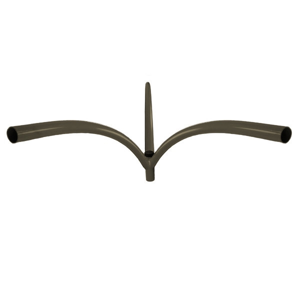 upsweep_bracket_with_3_arms_at_120_degrees_1_2__61891.1622630751.jpg Upsweep Pole Top Bracket with Three 4 Foot Arms at 120 Degrees, Fits 2 3/8 Inch Tenon - SeeLight LED Lighting