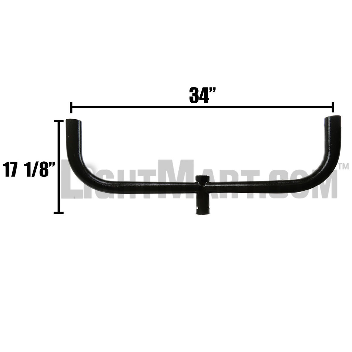 Steel Bullhorn with 4 Arms at 90 Degrees