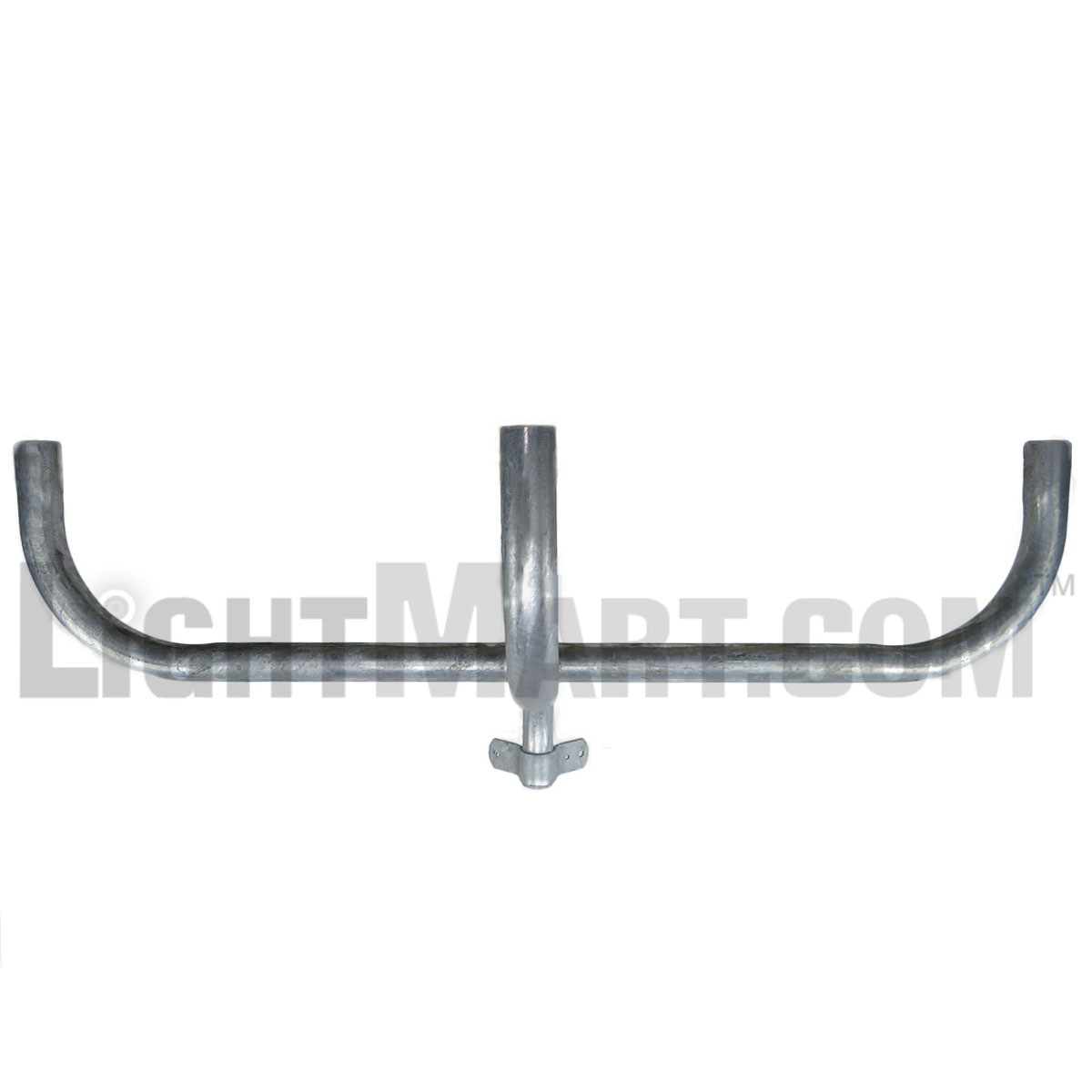 img_1312__23478.1622619987.jpg Triple Flood Light Bracket for Wood Poles, 2 Inch Diameter Steel Pipe