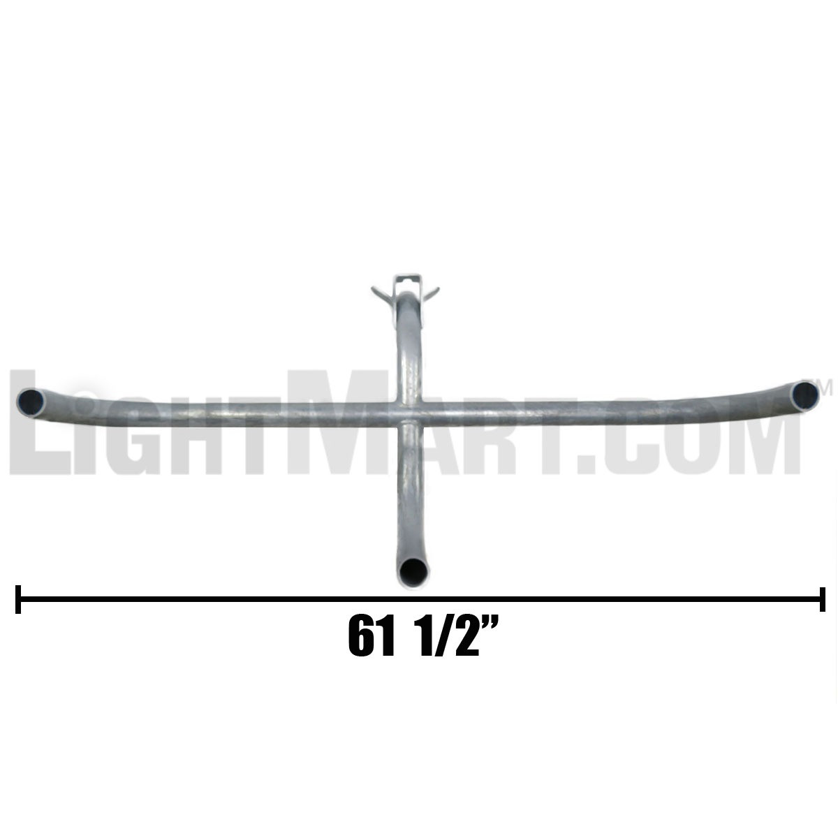img_1319__82407.1622619210.jpg Triple Flood Light Bracket for Wood Poles, 2 Inch Diameter Steel Pipe