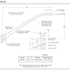 wpb1101-Dimensional-Gallery__37254.1622619190.png 10 Foot Elliptical Bracket for Wood Poles, 2 Inch Diameter Aluminum Pipe